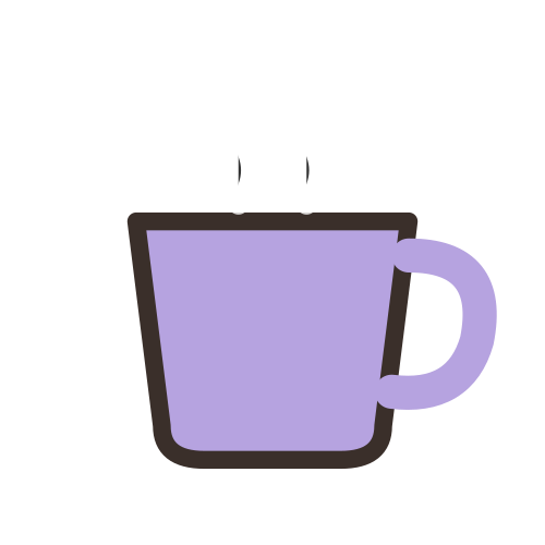 Tea Cup Saucer Steam — free aesthetic stickers PNG