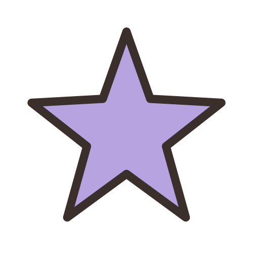 Pastel Checkered Star — free aesthetic stickers PNG
