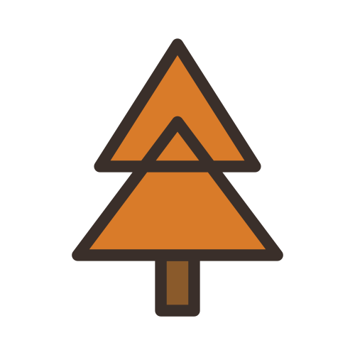 Pinecone Open Scales — free autumn stickers PNG