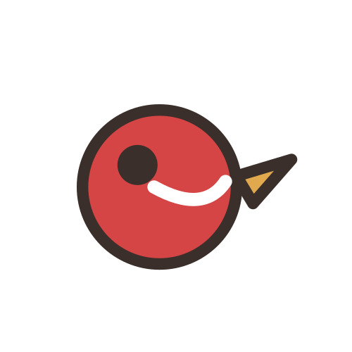 Round Penguin Wearing Red — free christmas stickers PNG