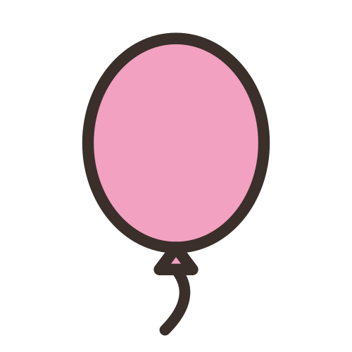 Balloon Face — free kawaii stickers PNG