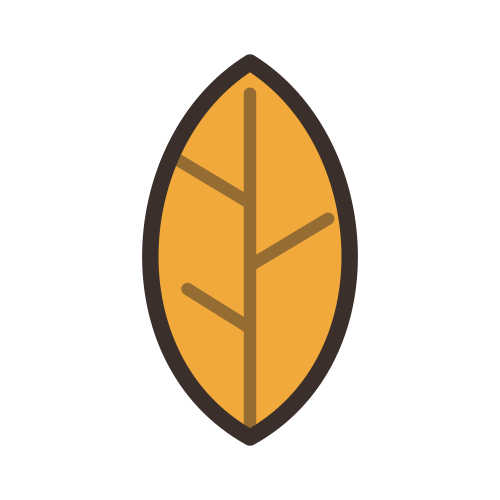 Palm Leaf Fan — free summer stickers PNG