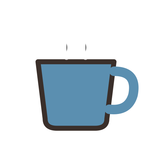 Cup Cocoa Candy Cane — free winter stickers PNG