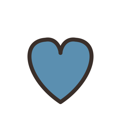 Frozen Crystal Heart — free winter stickers PNG
